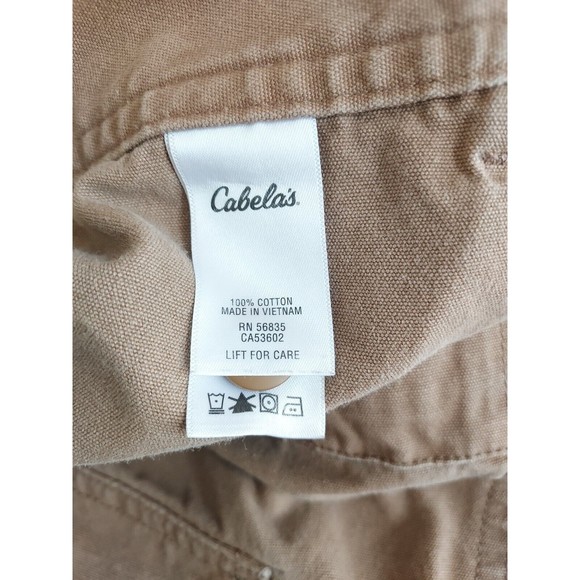 NWOT Mens Cabela's Cargo Utiity Cotton  Shorts 7 Pockets British Tan Size 40 - Picture 5 of 8